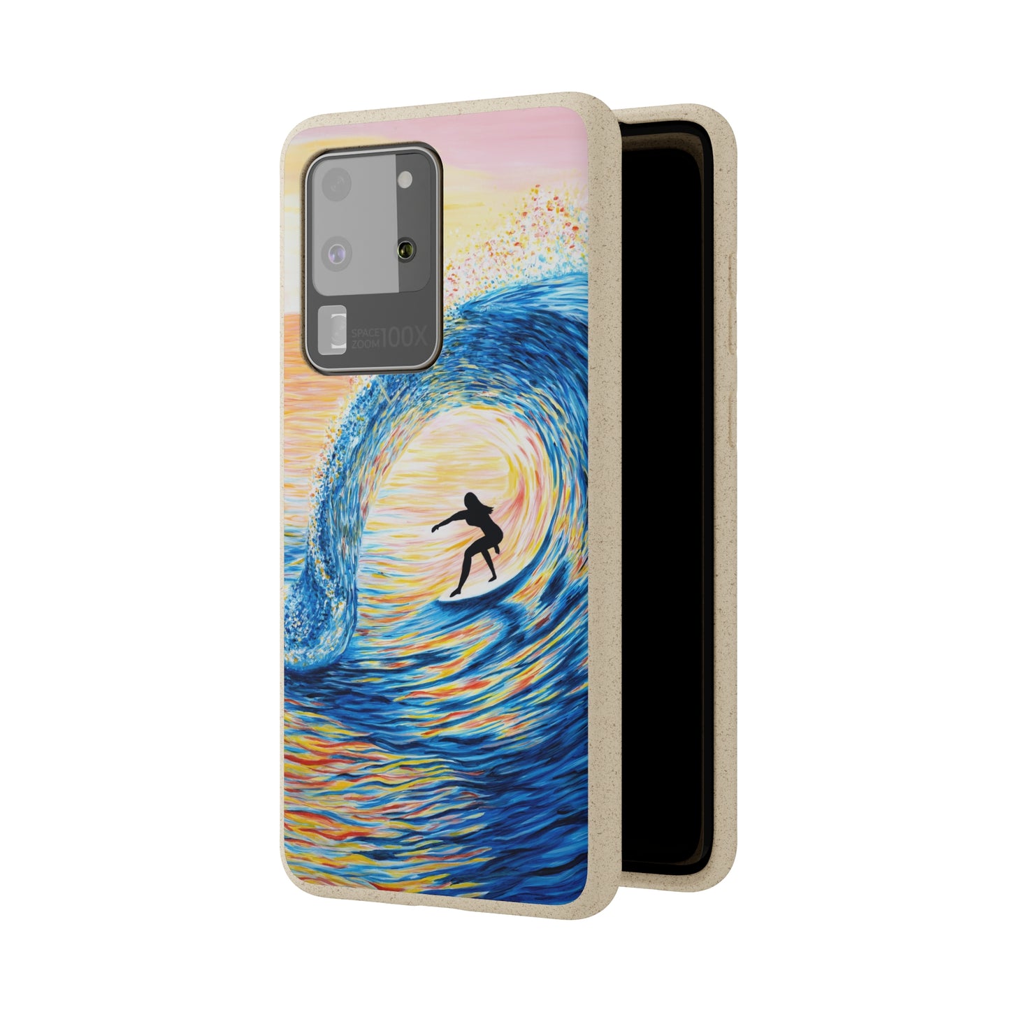 Cruzing thru a Sunset Tube Biodegradable Phone Case