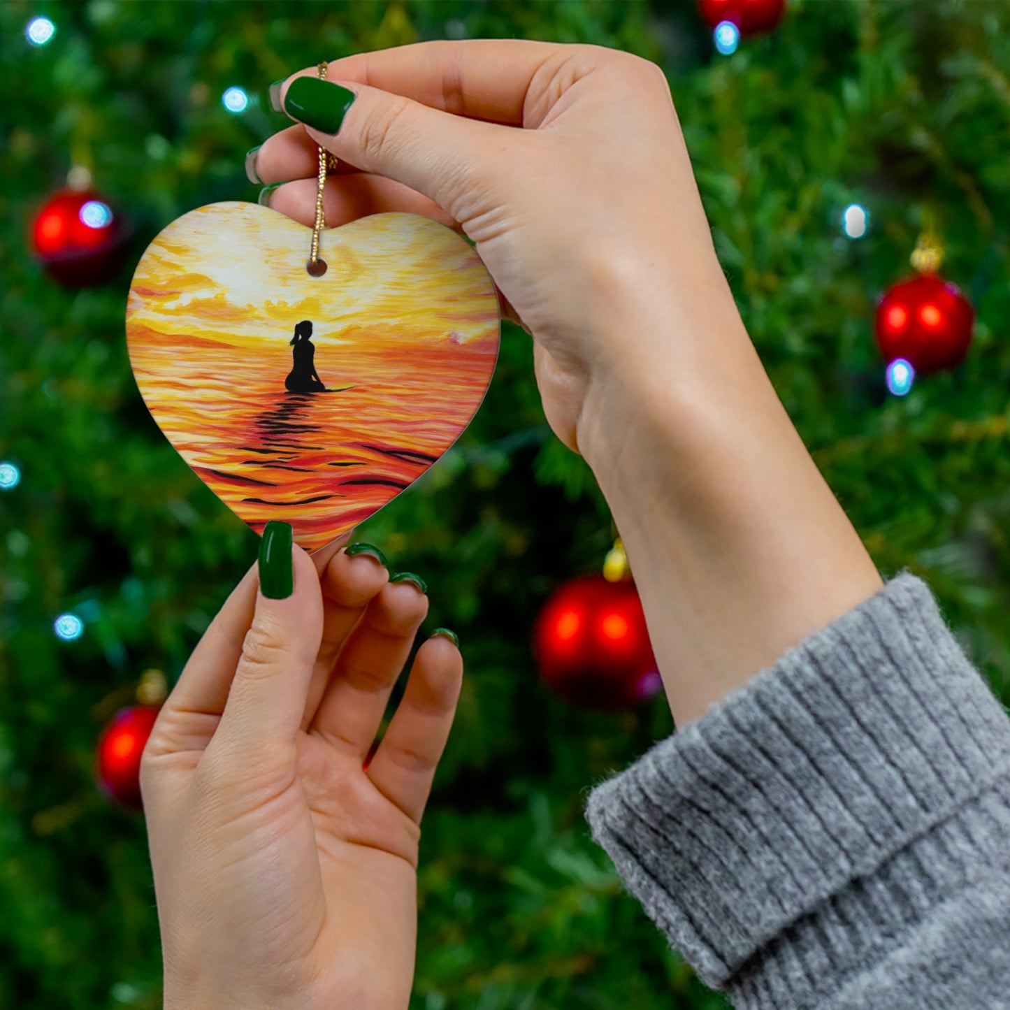 Ceramic Ornament, the Wait