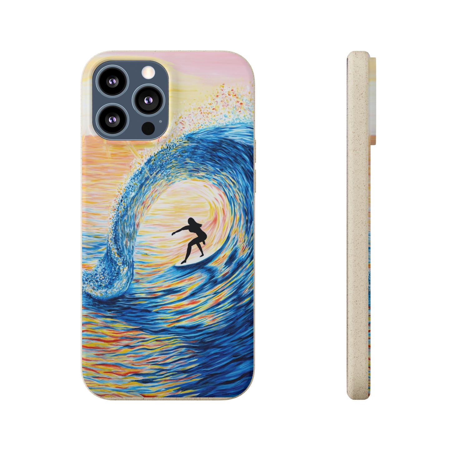 Cruzing thru a Sunset Tube Biodegradable Phone Case