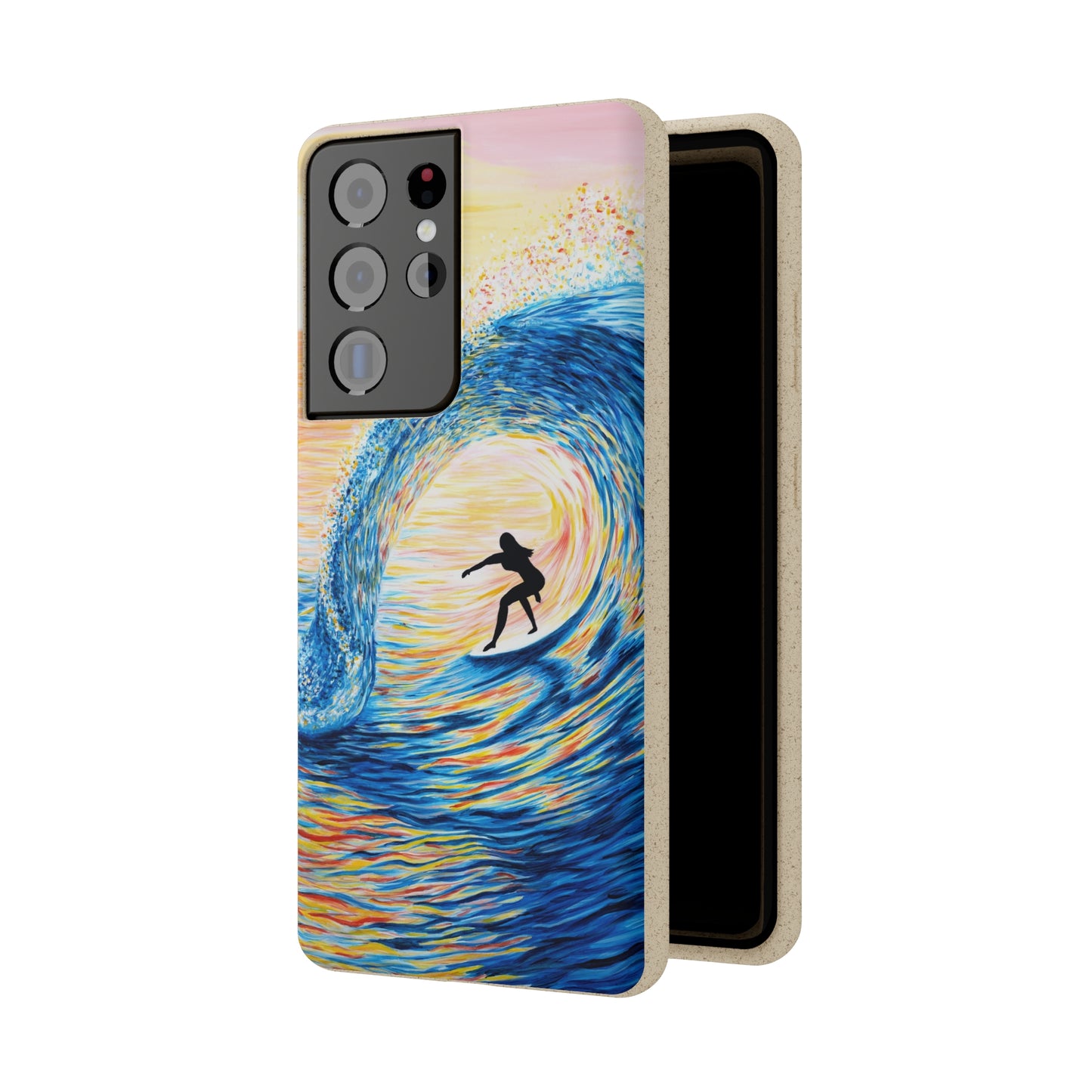 Cruzing thru a Sunset Tube Biodegradable Phone Case