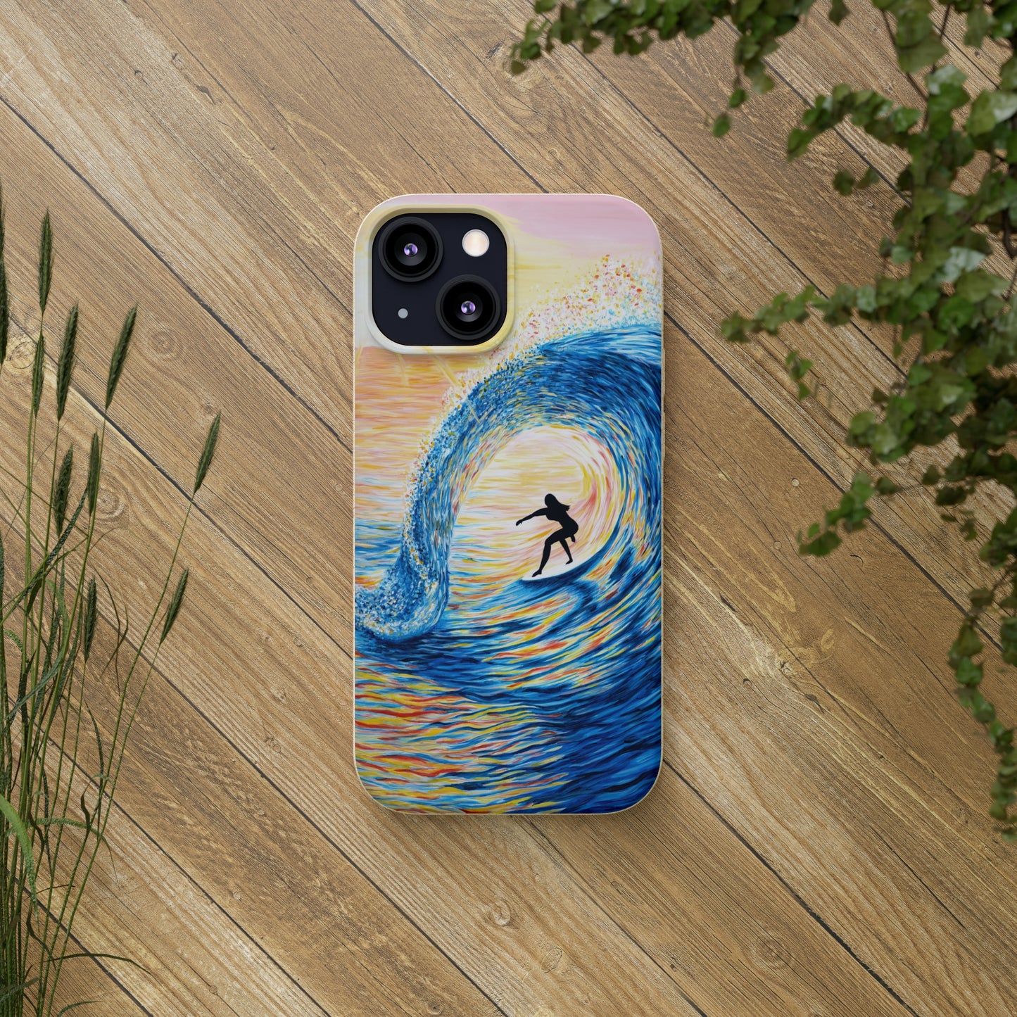 Cruzing thru a Sunset Tube Biodegradable Phone Case