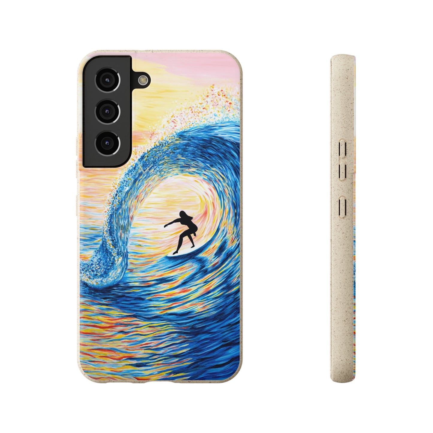 Cruzing thru a Sunset Tube Biodegradable Phone Case