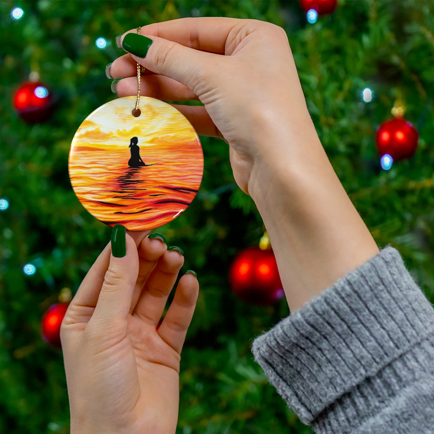 Ceramic Ornament, the Wait