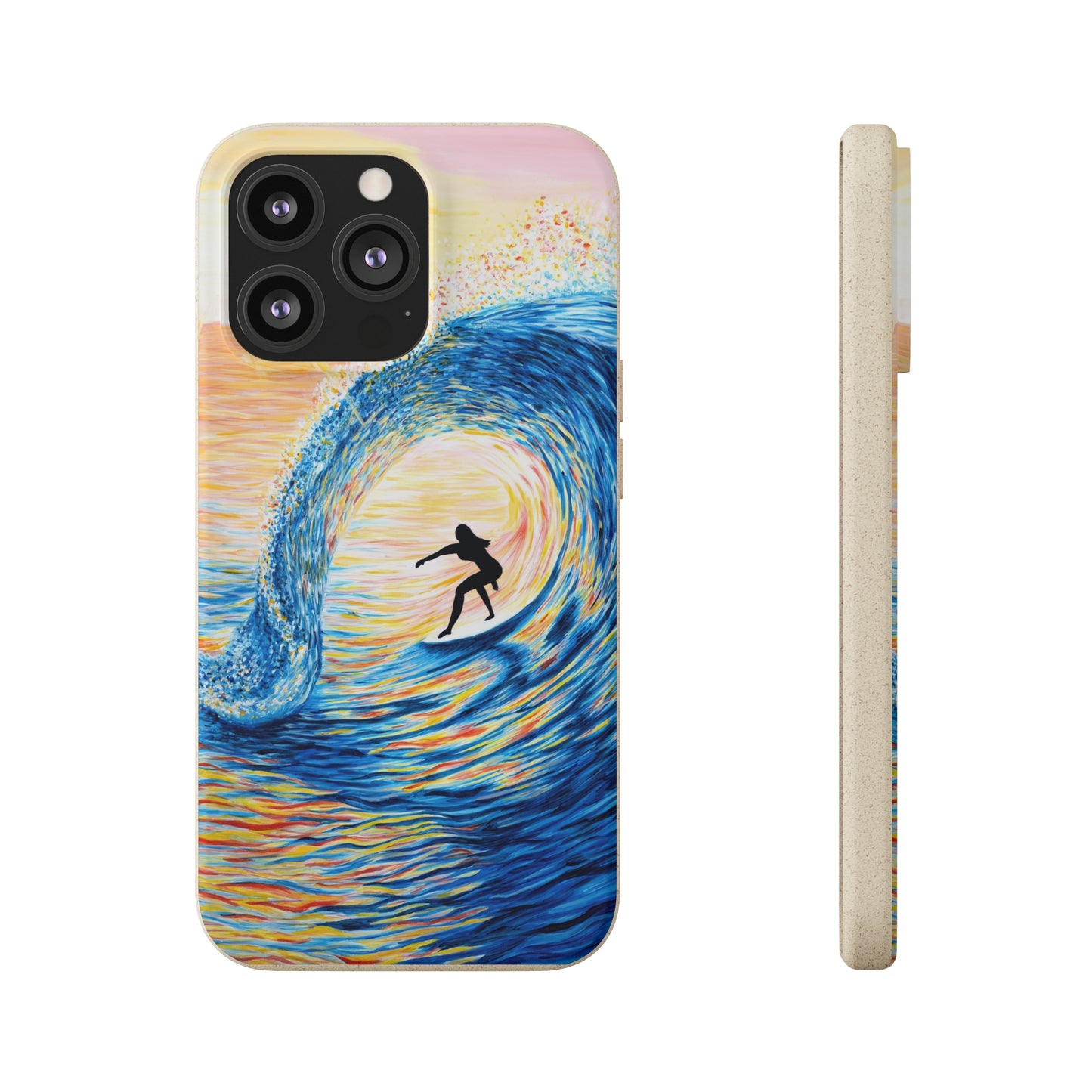 Cruzing thru a Sunset Tube Biodegradable Phone Case