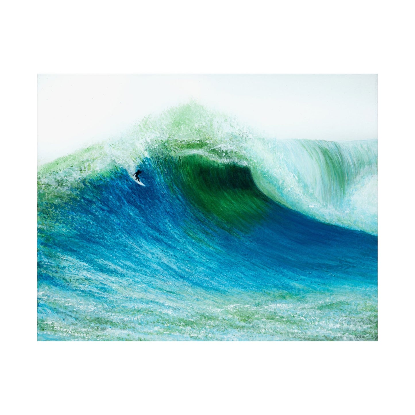 #14 When in Doubt Paddle Out Matte Poster