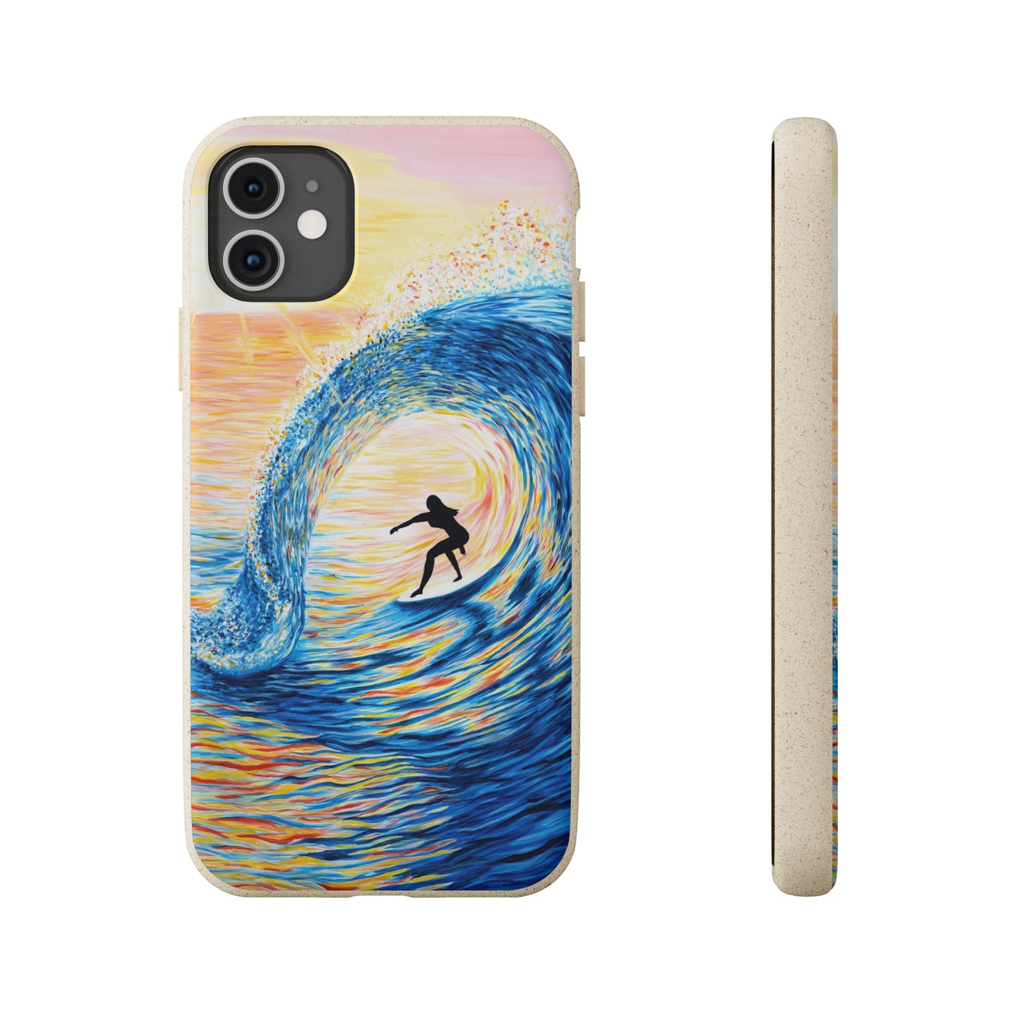 Cruzing thru a Sunset Tube Biodegradable Phone Case