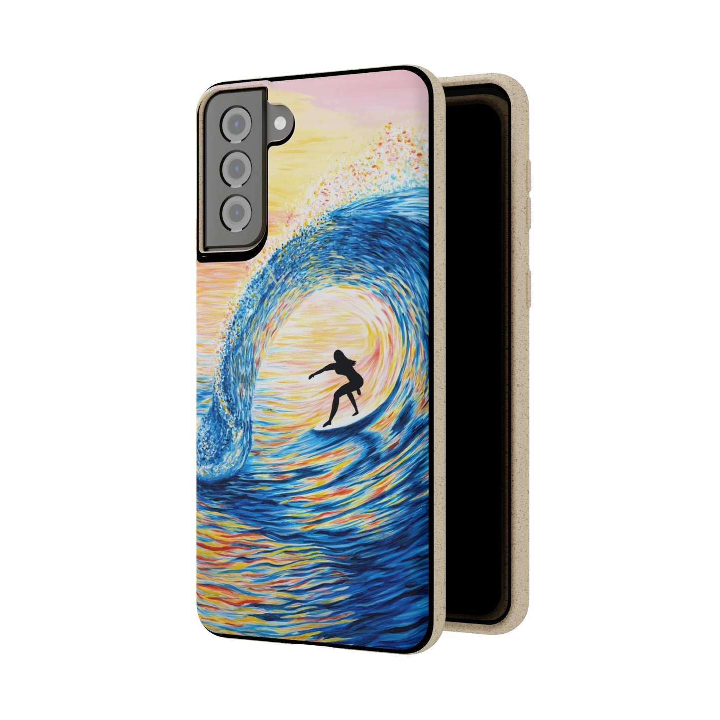 Cruzing thru a Sunset Tube Biodegradable Phone Case