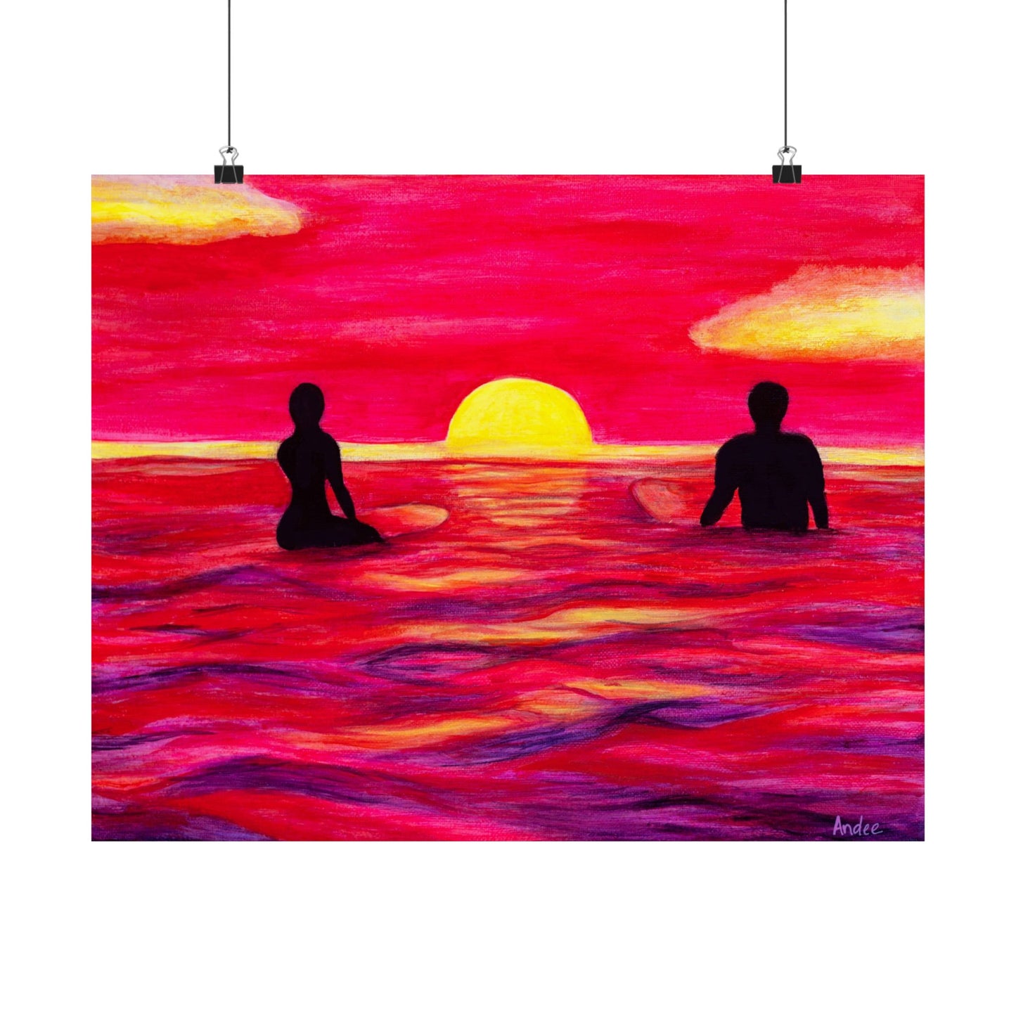 #06 Dusk for Two Matte Poster