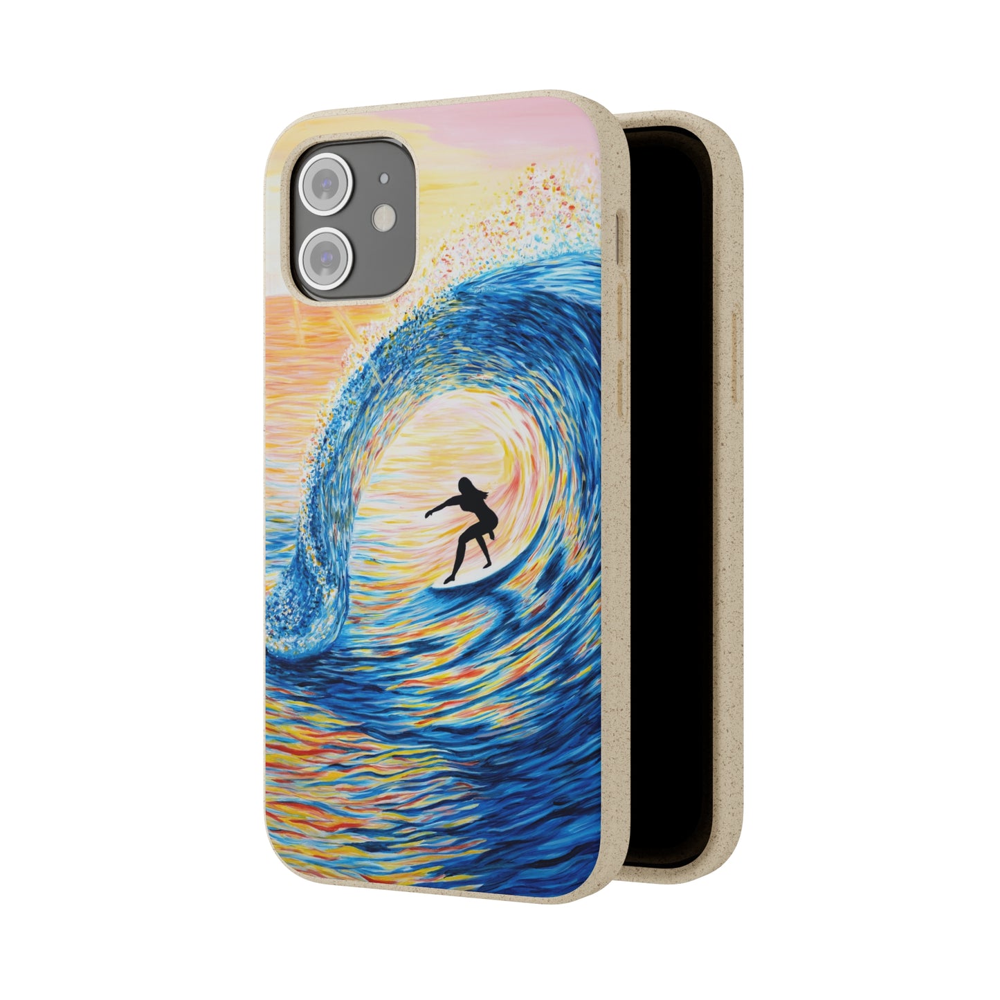 Cruzing thru a Sunset Tube Biodegradable Phone Case