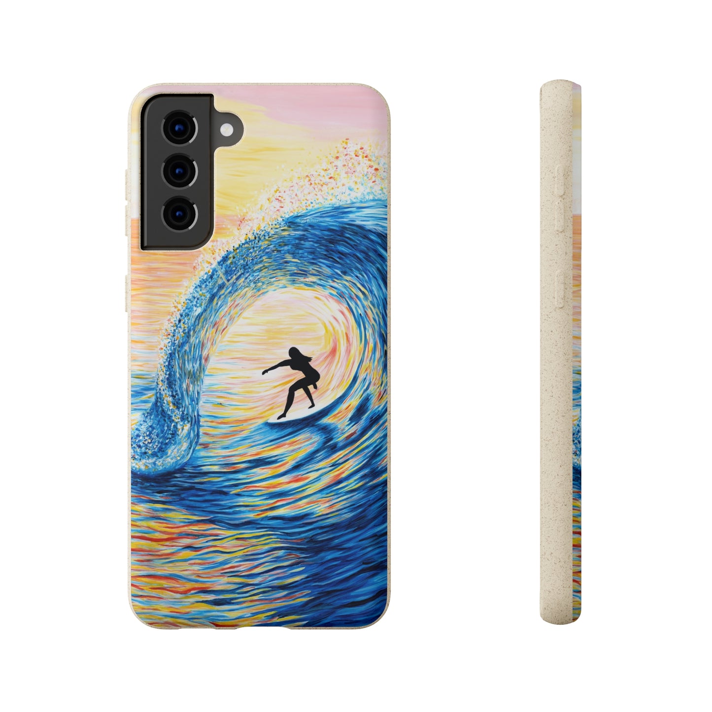 Cruzing thru a Sunset Tube Biodegradable Phone Case