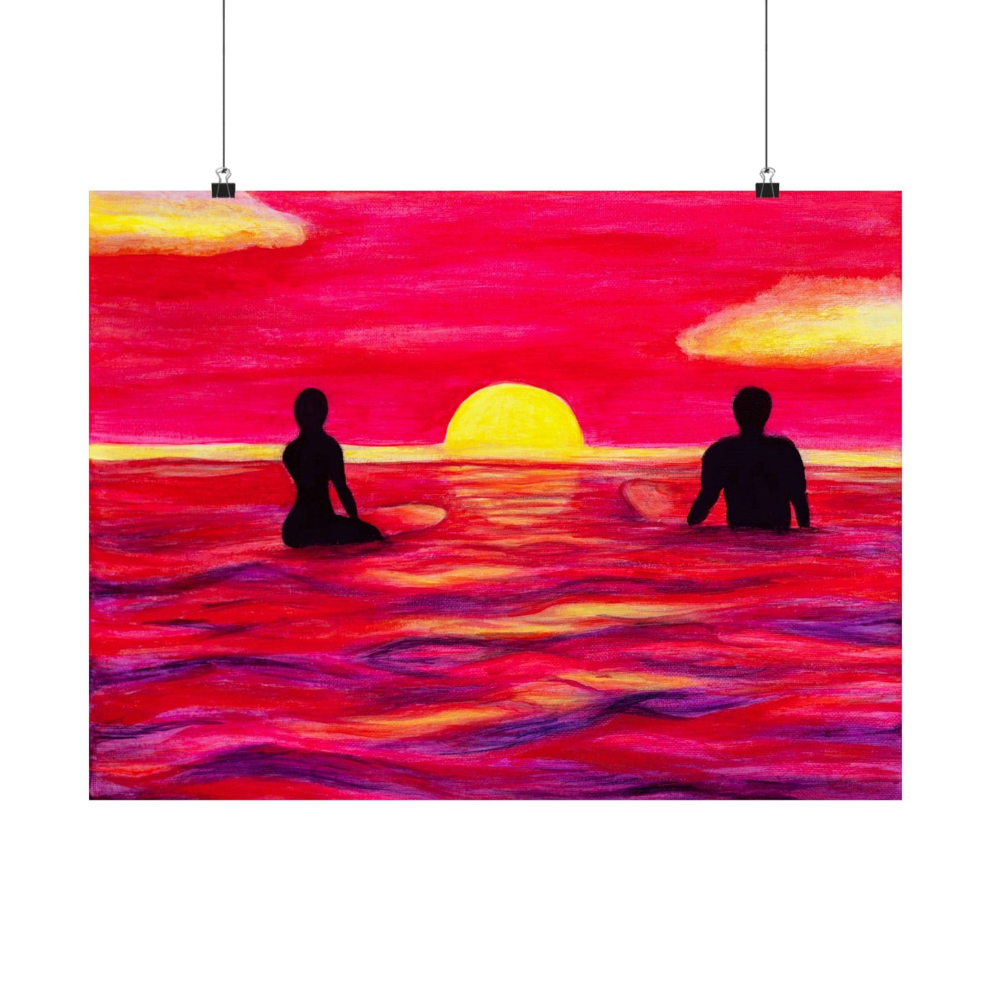#06 Dusk for Two Matte Poster