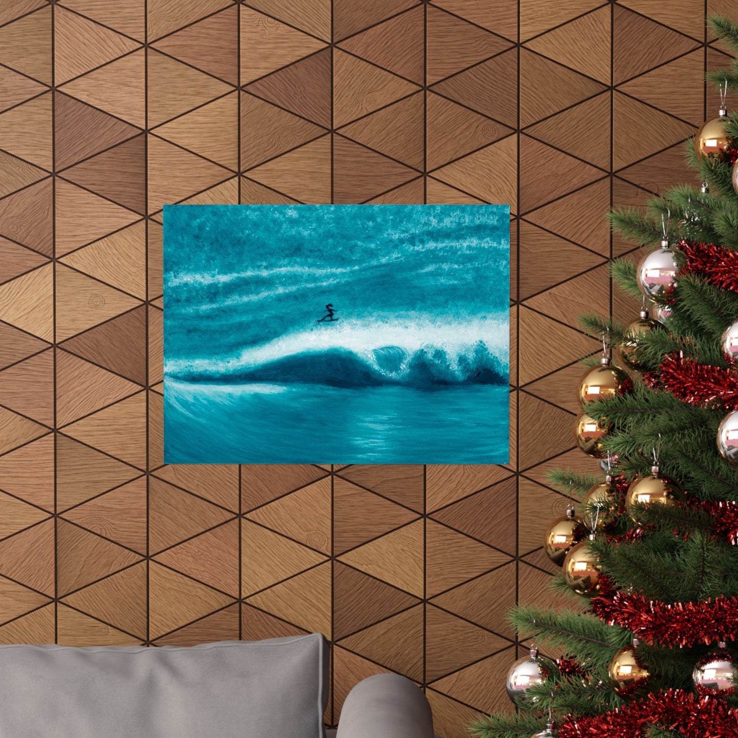 #04 Surf and Fly Matte Poster