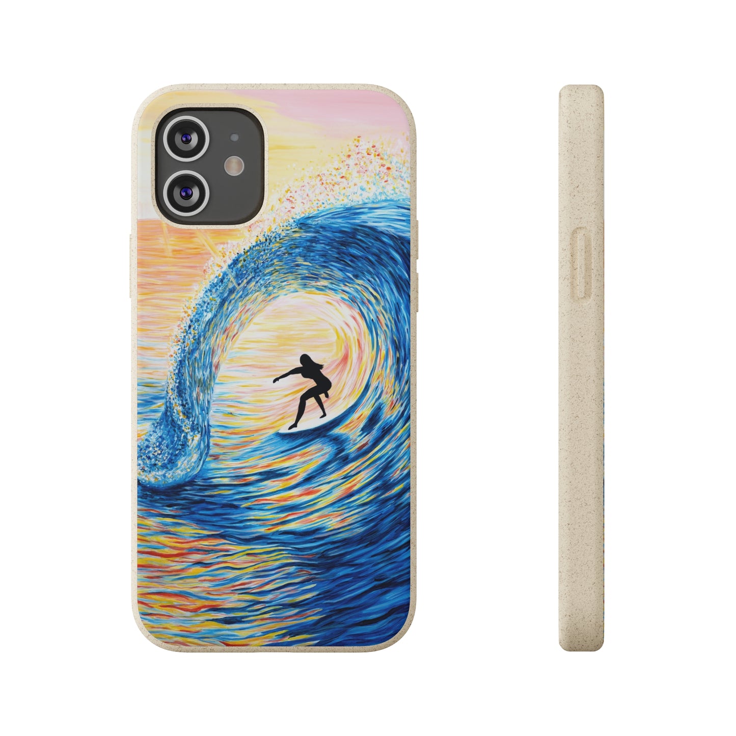 Cruzing thru a Sunset Tube Biodegradable Phone Case