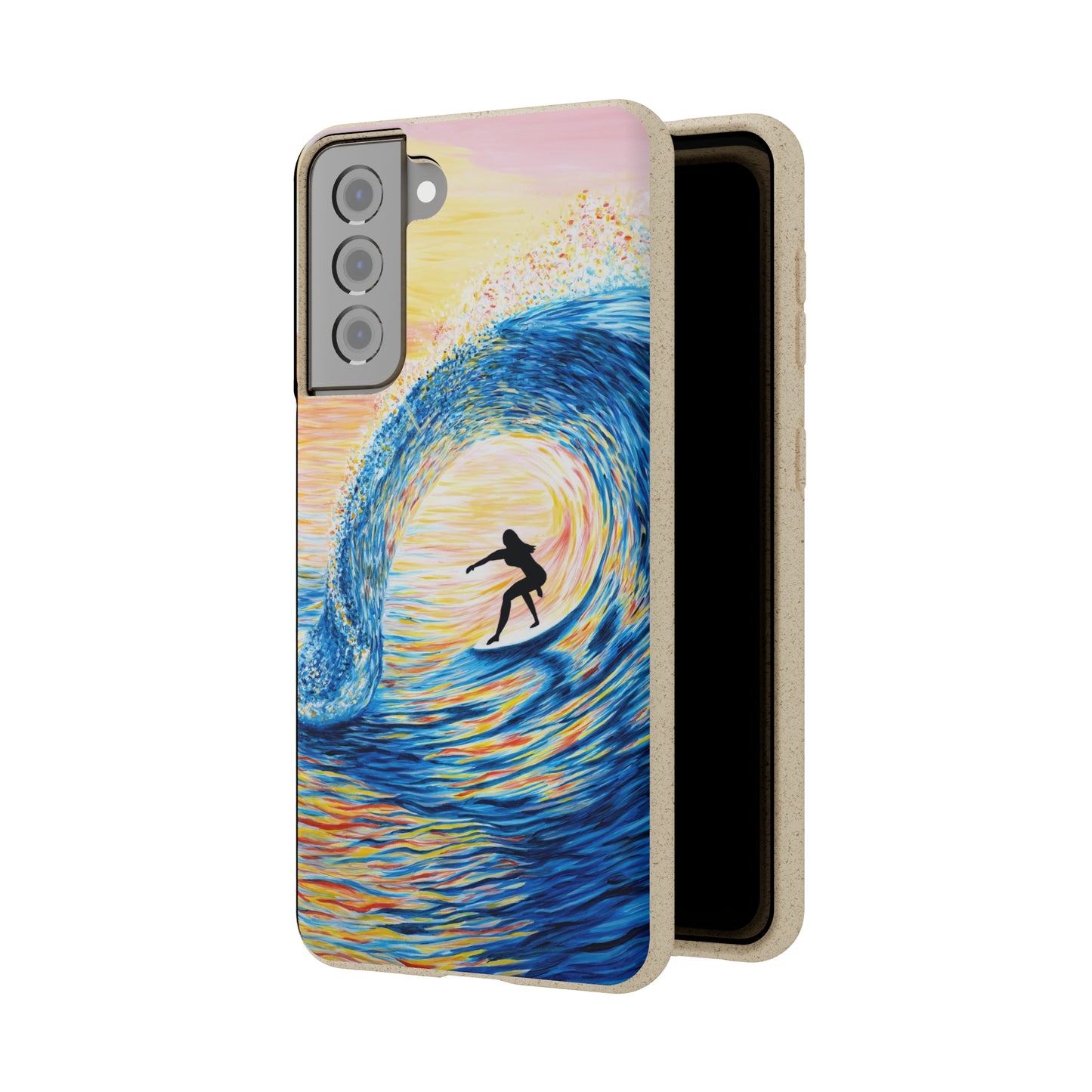 Cruzing thru a Sunset Tube Biodegradable Phone Case