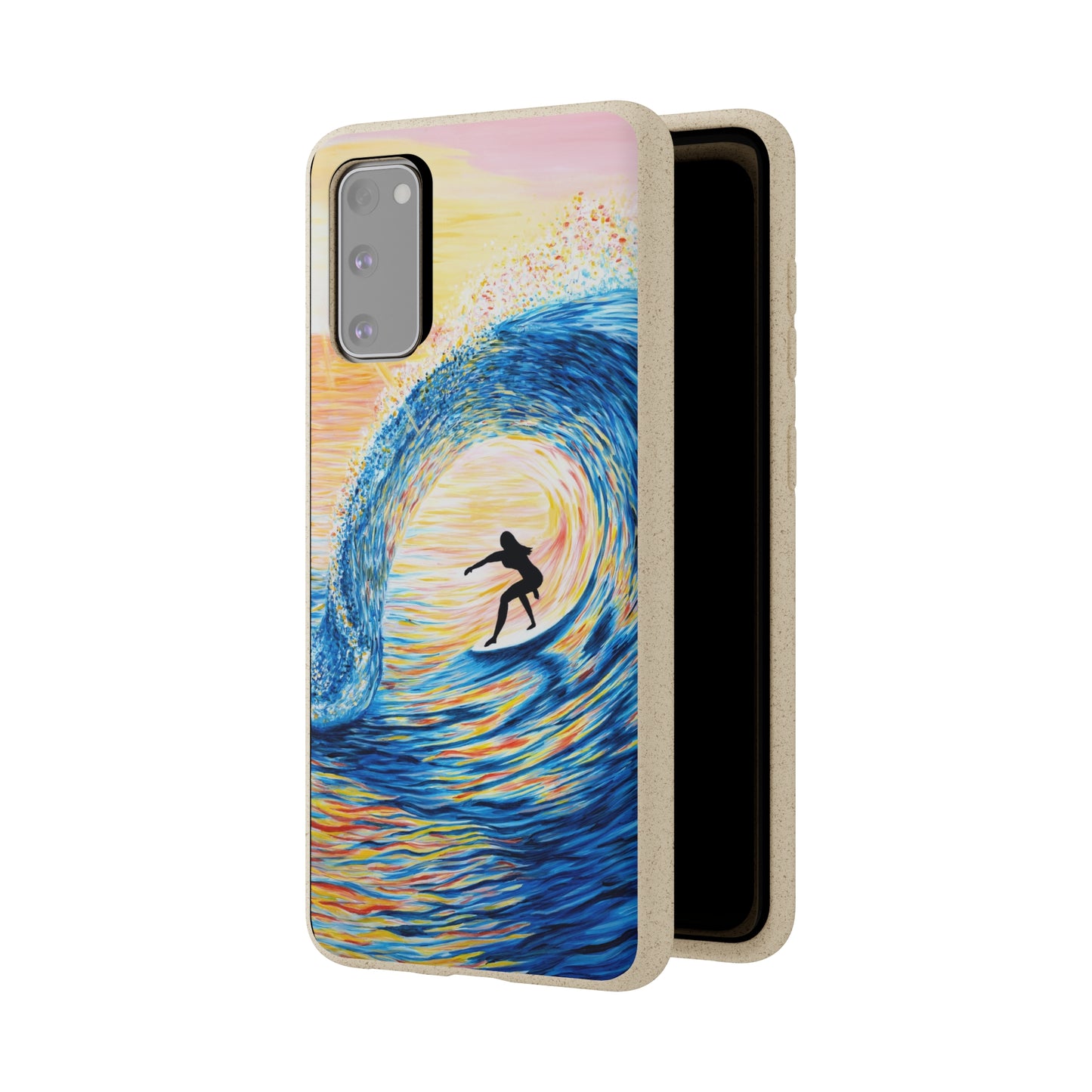 Cruzing thru a Sunset Tube Biodegradable Phone Case