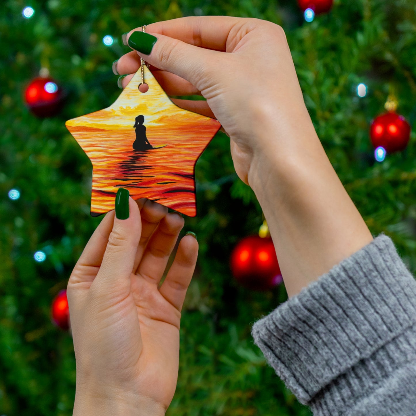Ceramic Ornament, the Wait