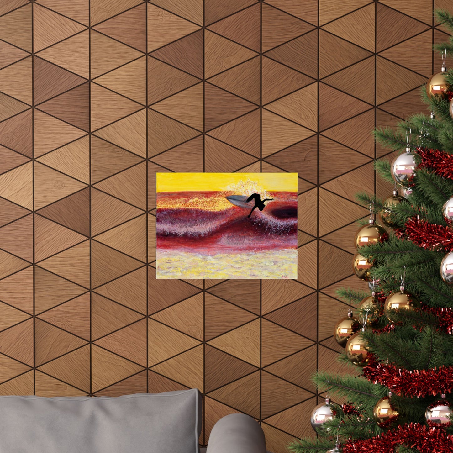 #07 Charging the Lip Matte Poster