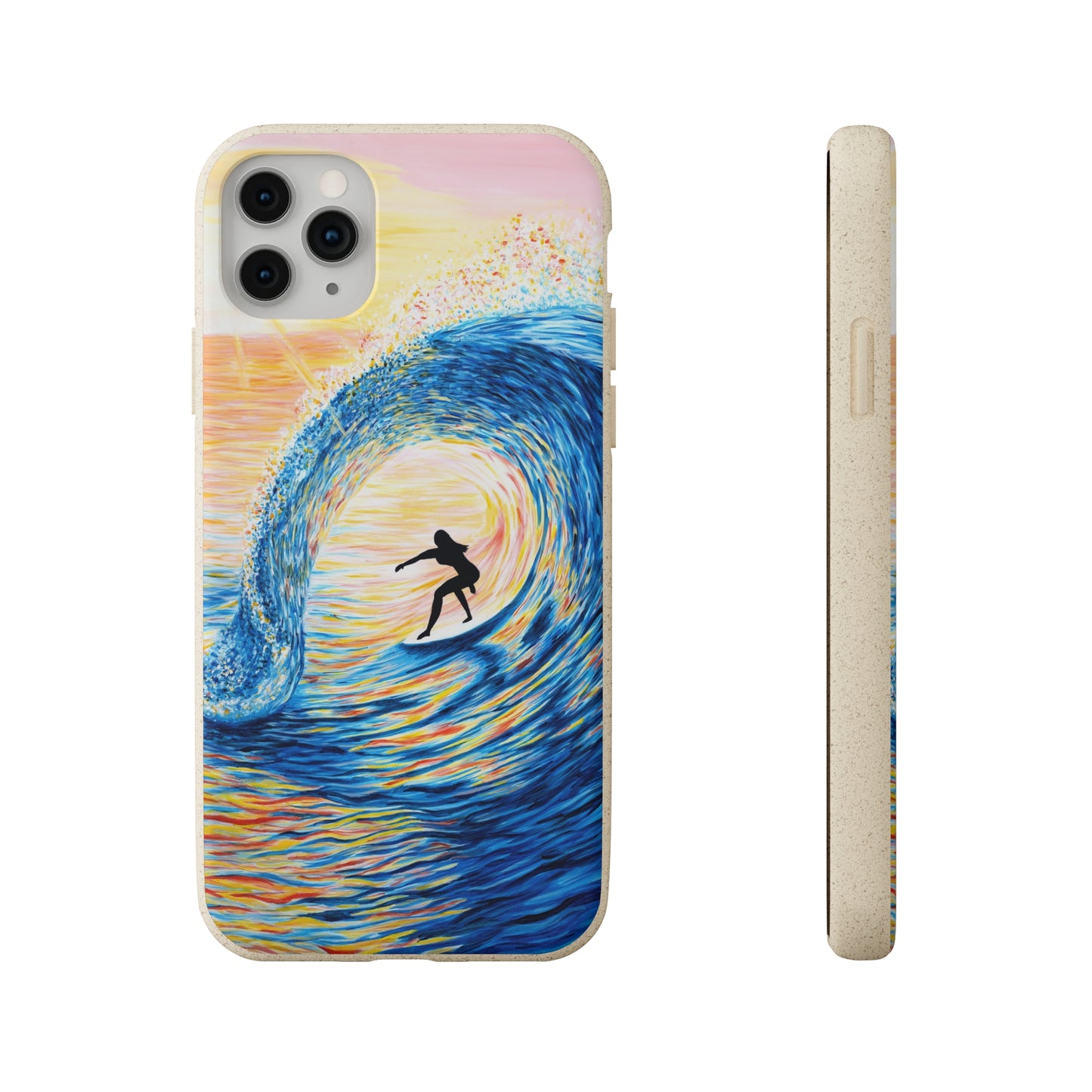 Cruzing thru a Sunset Tube Biodegradable Phone Case
