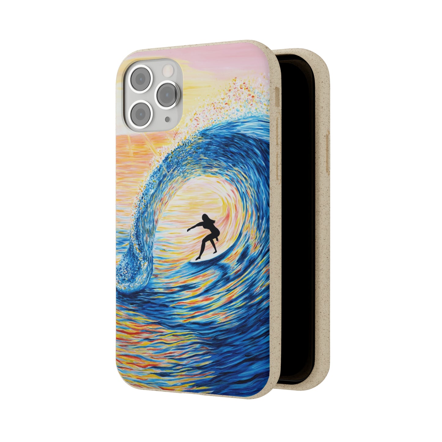 Cruzing thru a Sunset Tube Biodegradable Phone Case