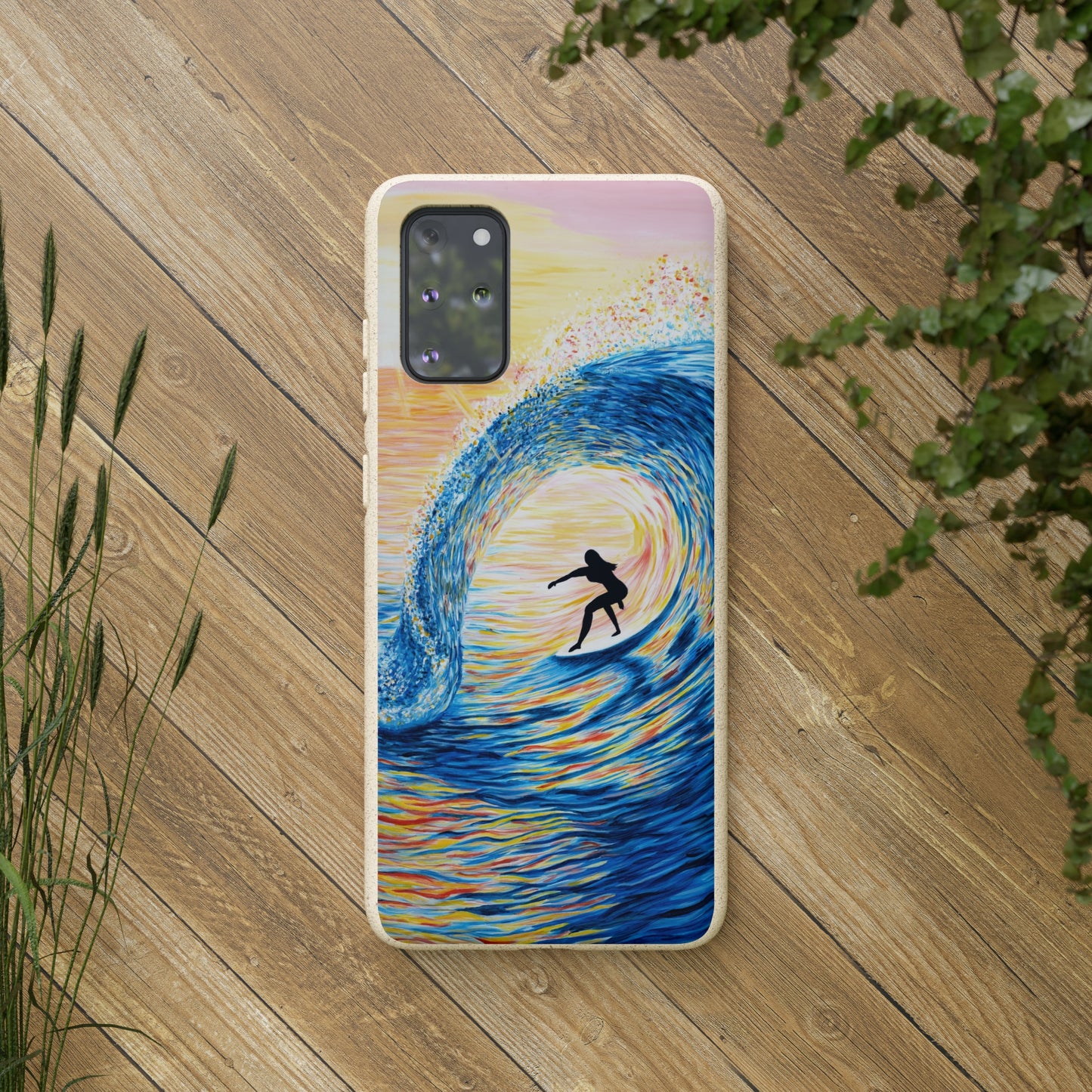 Cruzing thru a Sunset Tube Biodegradable Phone Case