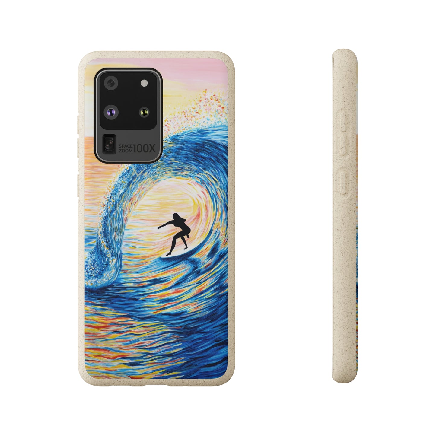 Cruzing thru a Sunset Tube Biodegradable Phone Case