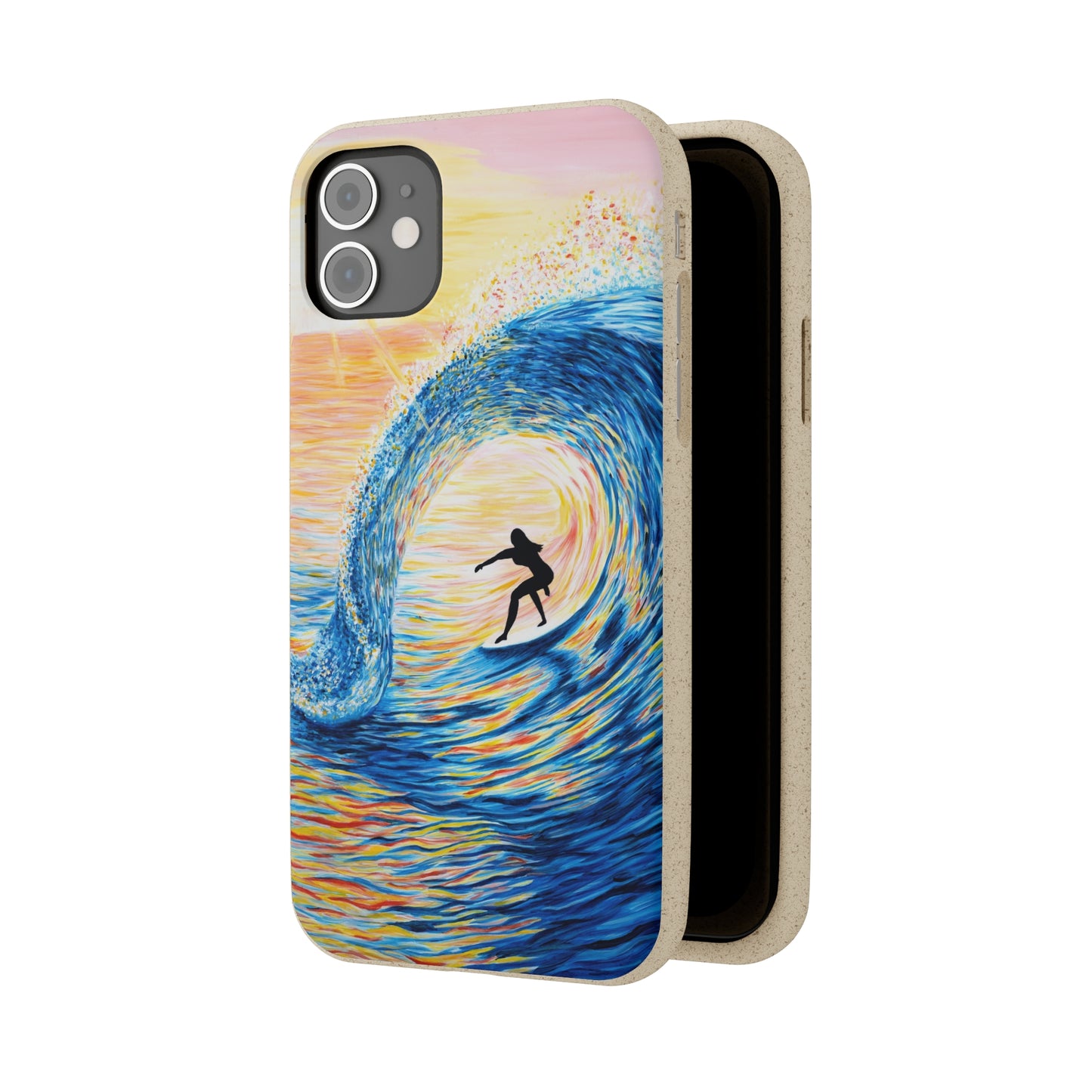 Cruzing thru a Sunset Tube Biodegradable Phone Case