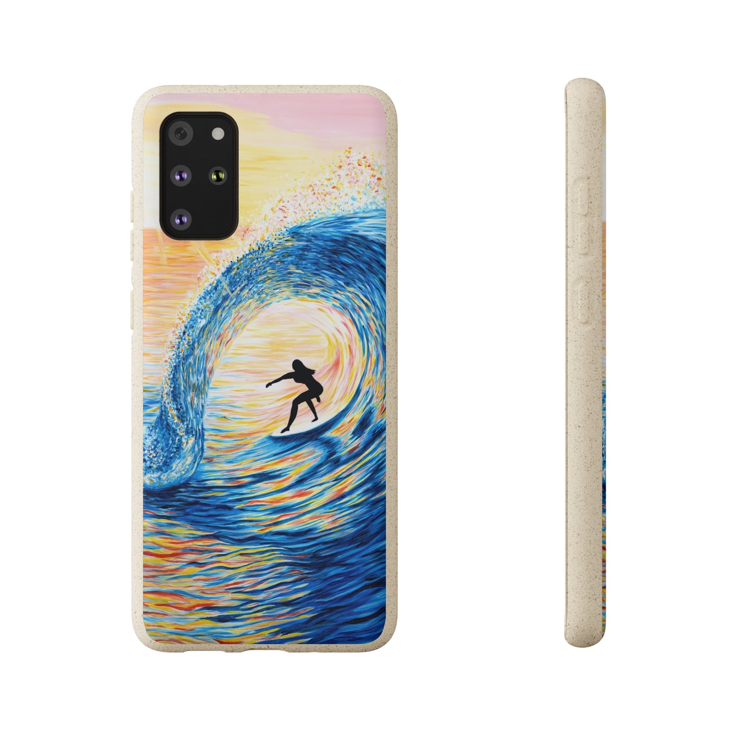 Cruzing thru a Sunset Tube Biodegradable Phone Case