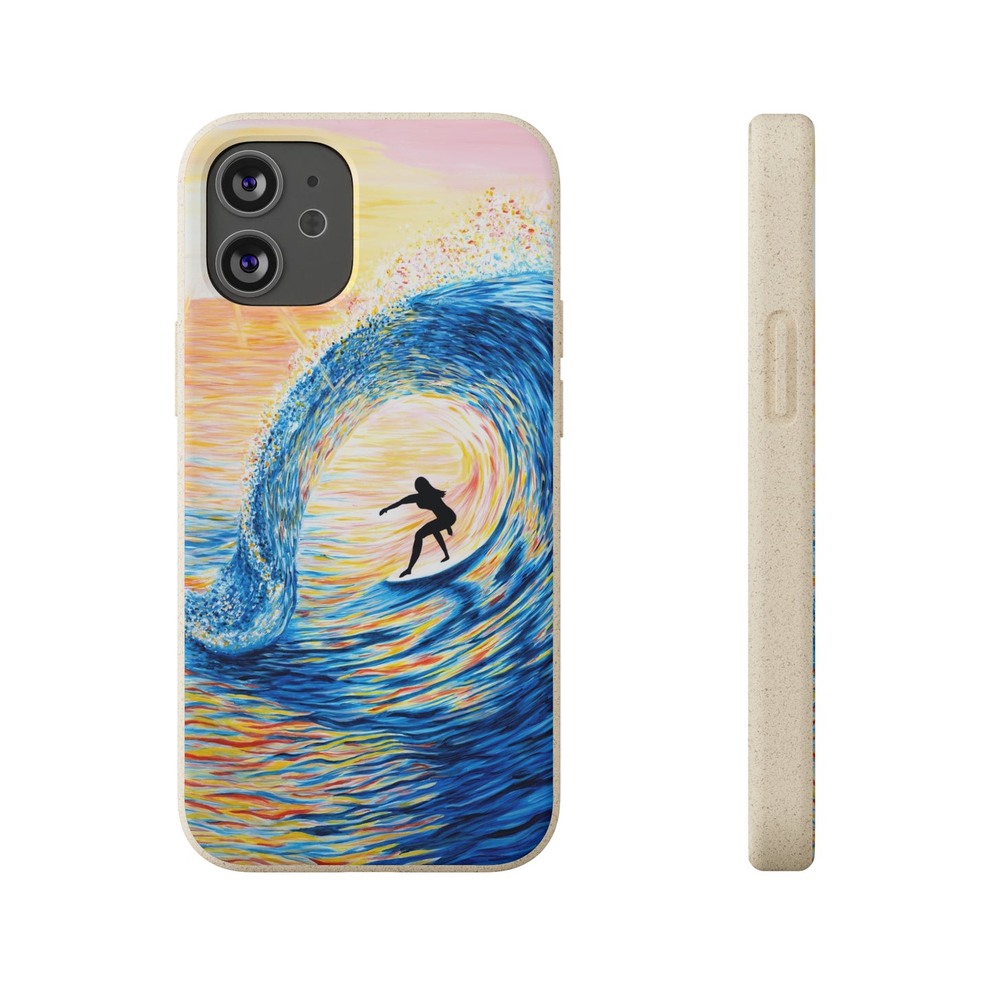 Cruzing thru a Sunset Tube Biodegradable Phone Case