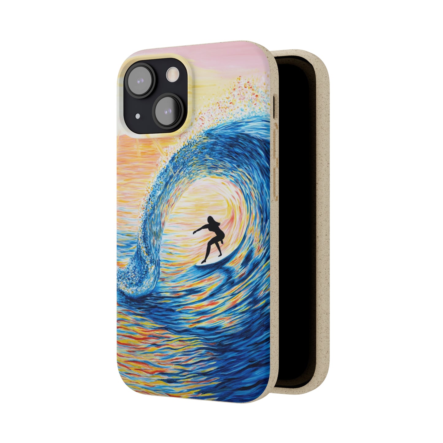Cruzing thru a Sunset Tube Biodegradable Phone Case