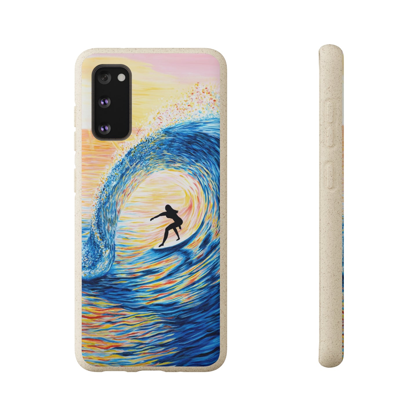 Cruzing thru a Sunset Tube Biodegradable Phone Case