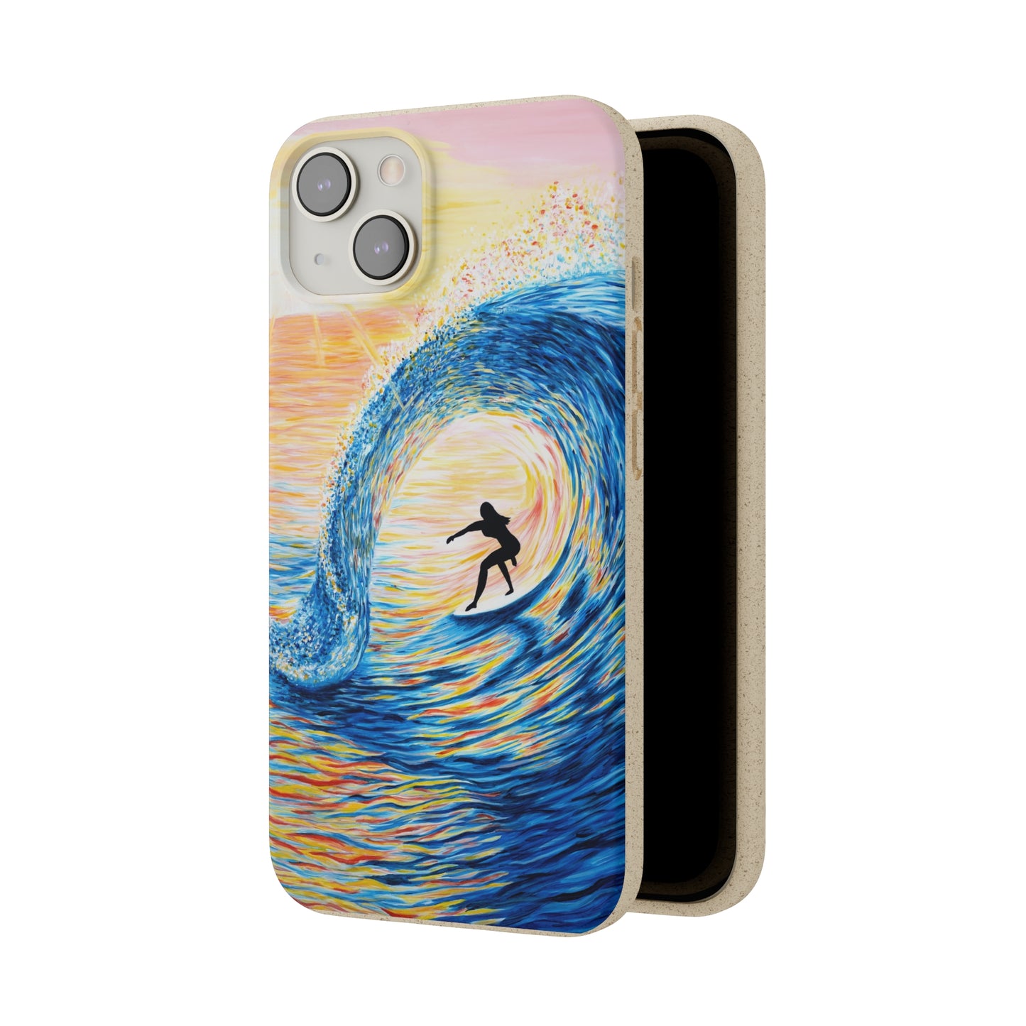 Cruzing thru a Sunset Tube Biodegradable Phone Case