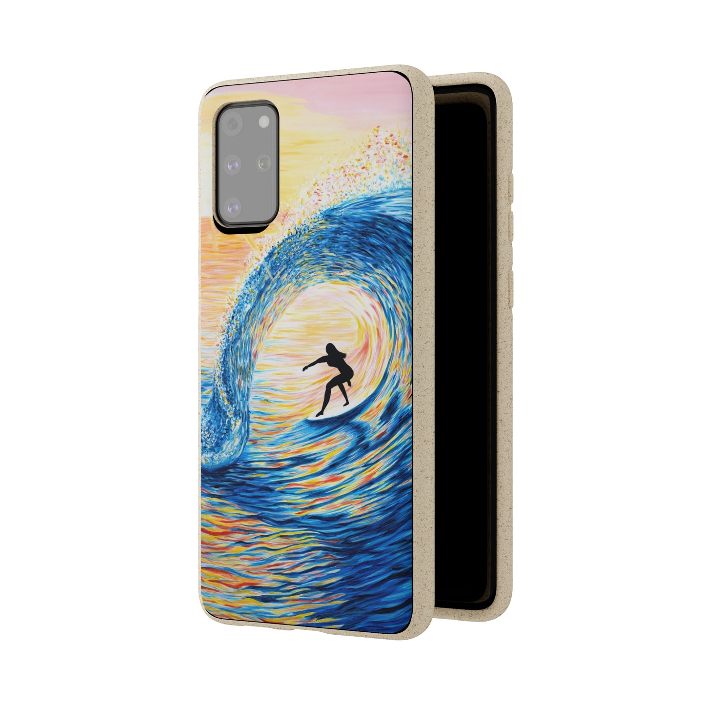 Cruzing thru a Sunset Tube Biodegradable Phone Case