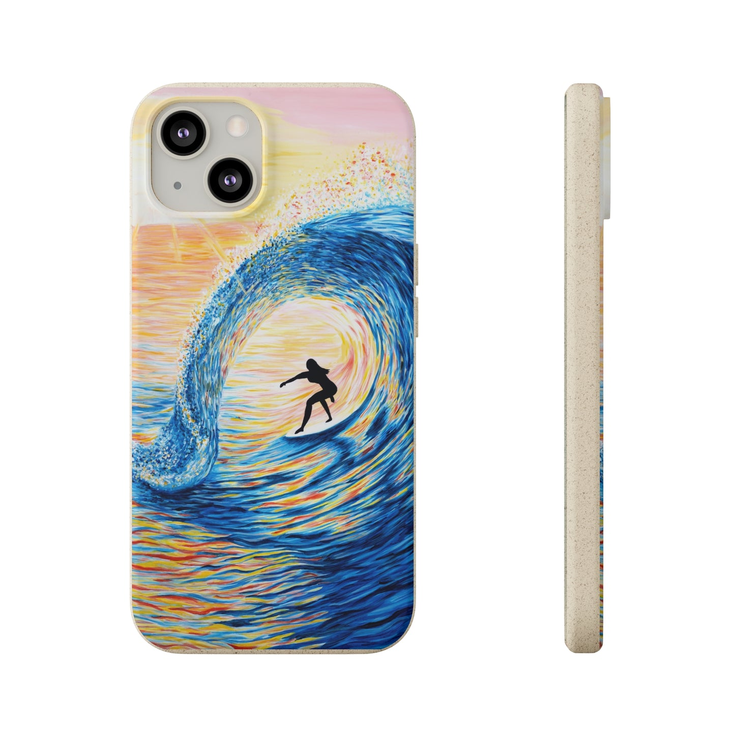 Cruzing thru a Sunset Tube Biodegradable Phone Case