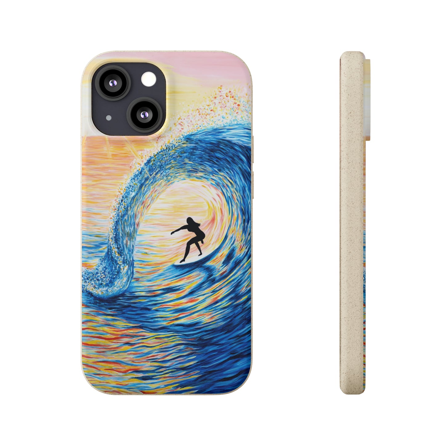 Cruzing thru a Sunset Tube Biodegradable Phone Case