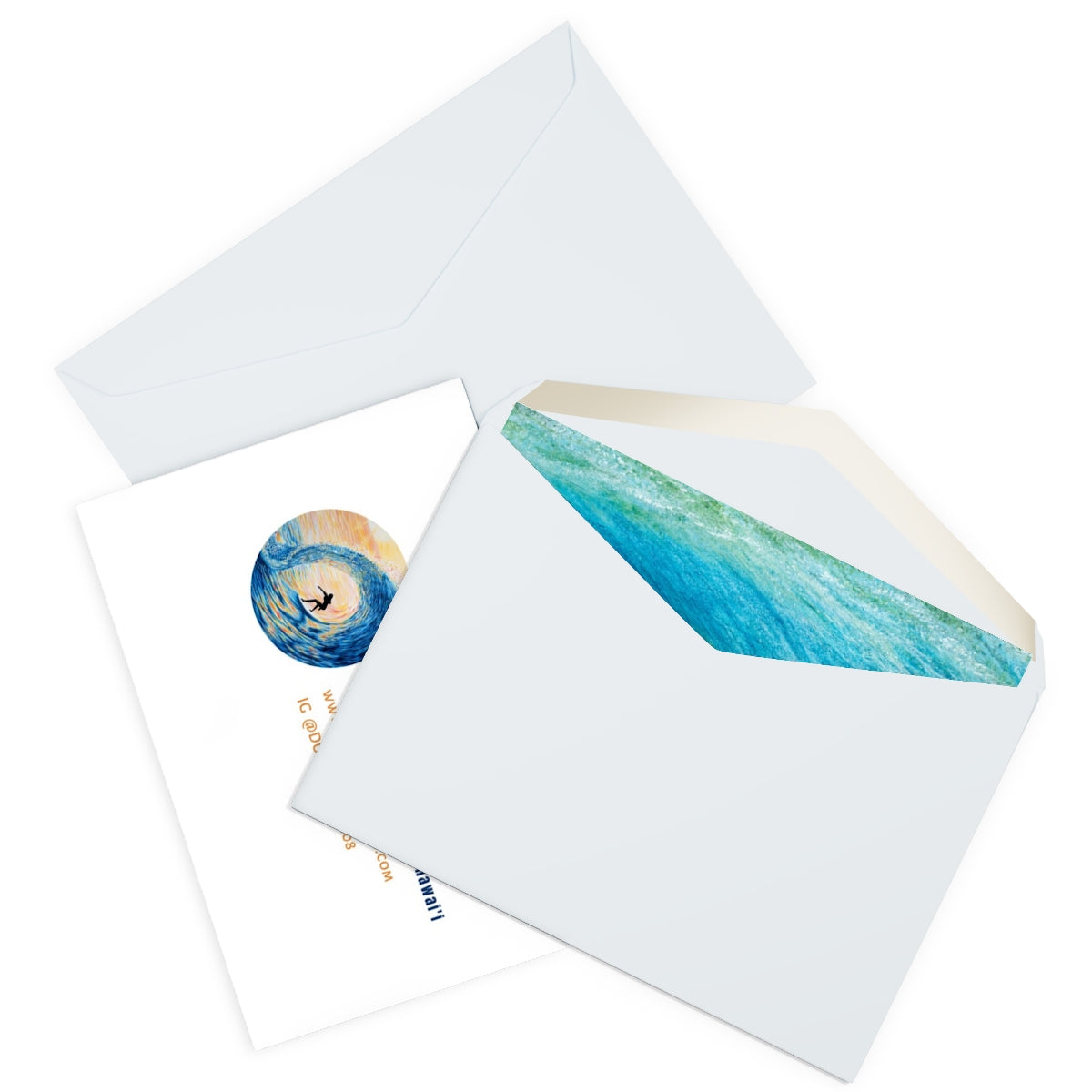 Greeting Card: When in doubt, Paddle Out