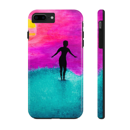 Tough Phone Case Full Moon Noserider