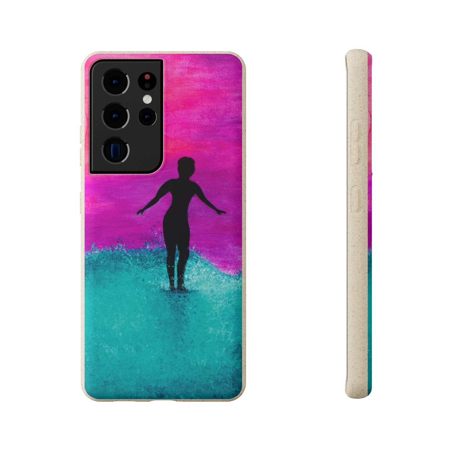 Full Moon Noserider Biodegradable Phone Case