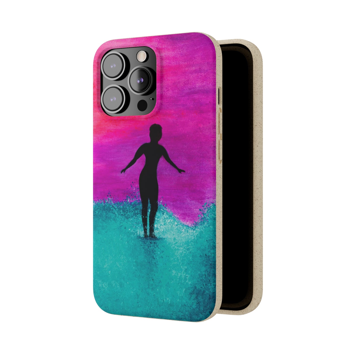 Full Moon Noserider Biodegradable Phone Case