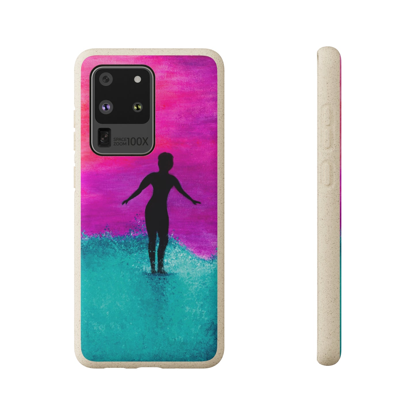 Full Moon Noserider Biodegradable Phone Case