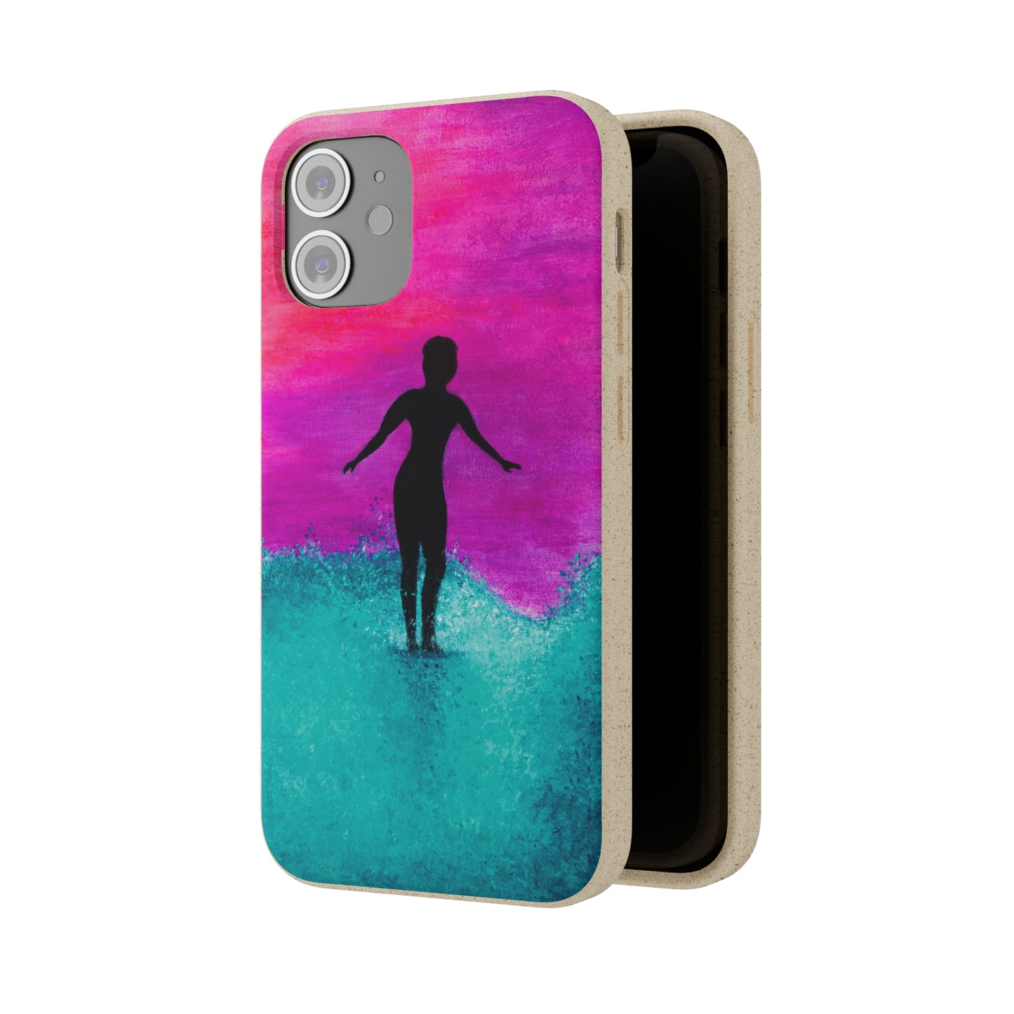 Full Moon Noserider Biodegradable Phone Case