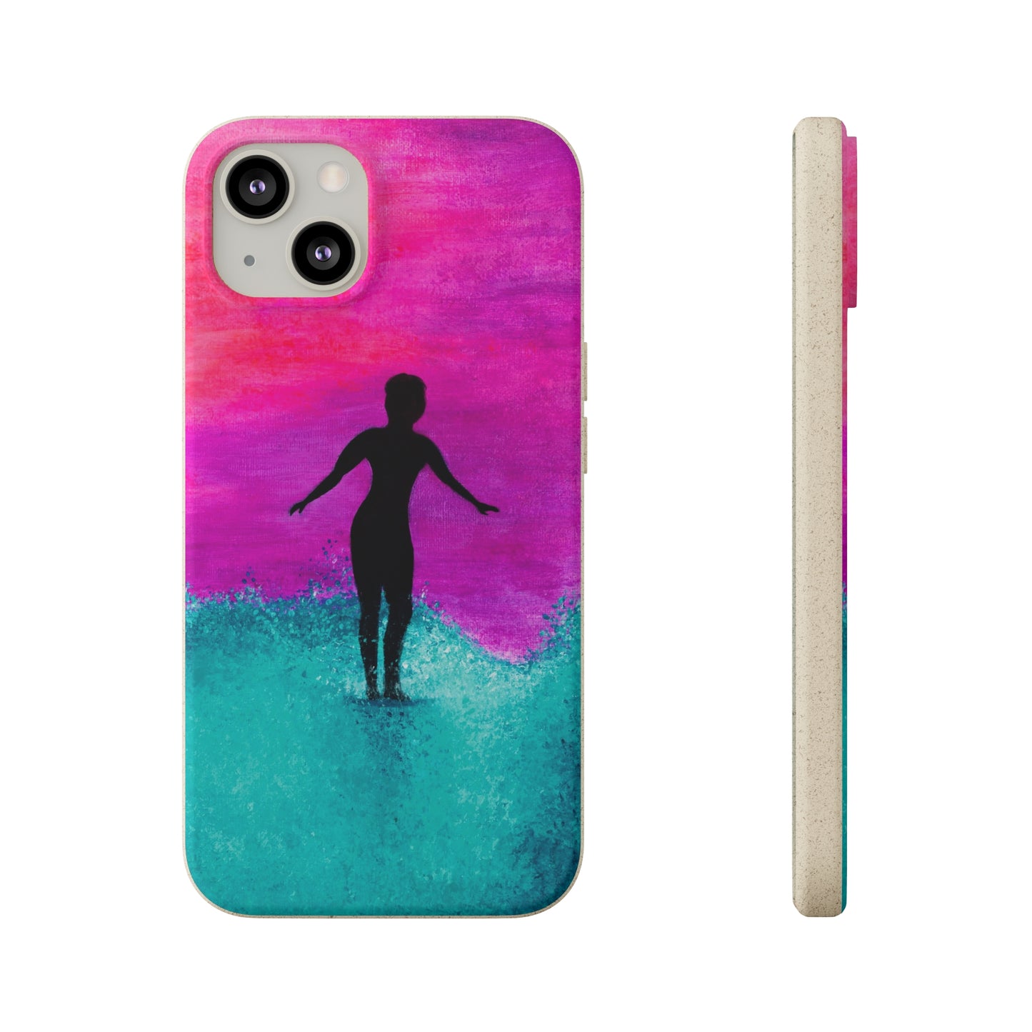 Full Moon Noserider Biodegradable Phone Case