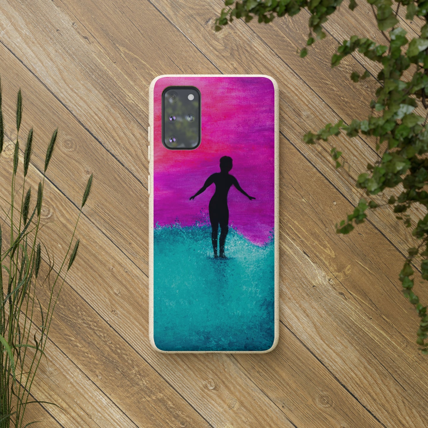 Full Moon Noserider Biodegradable Phone Case