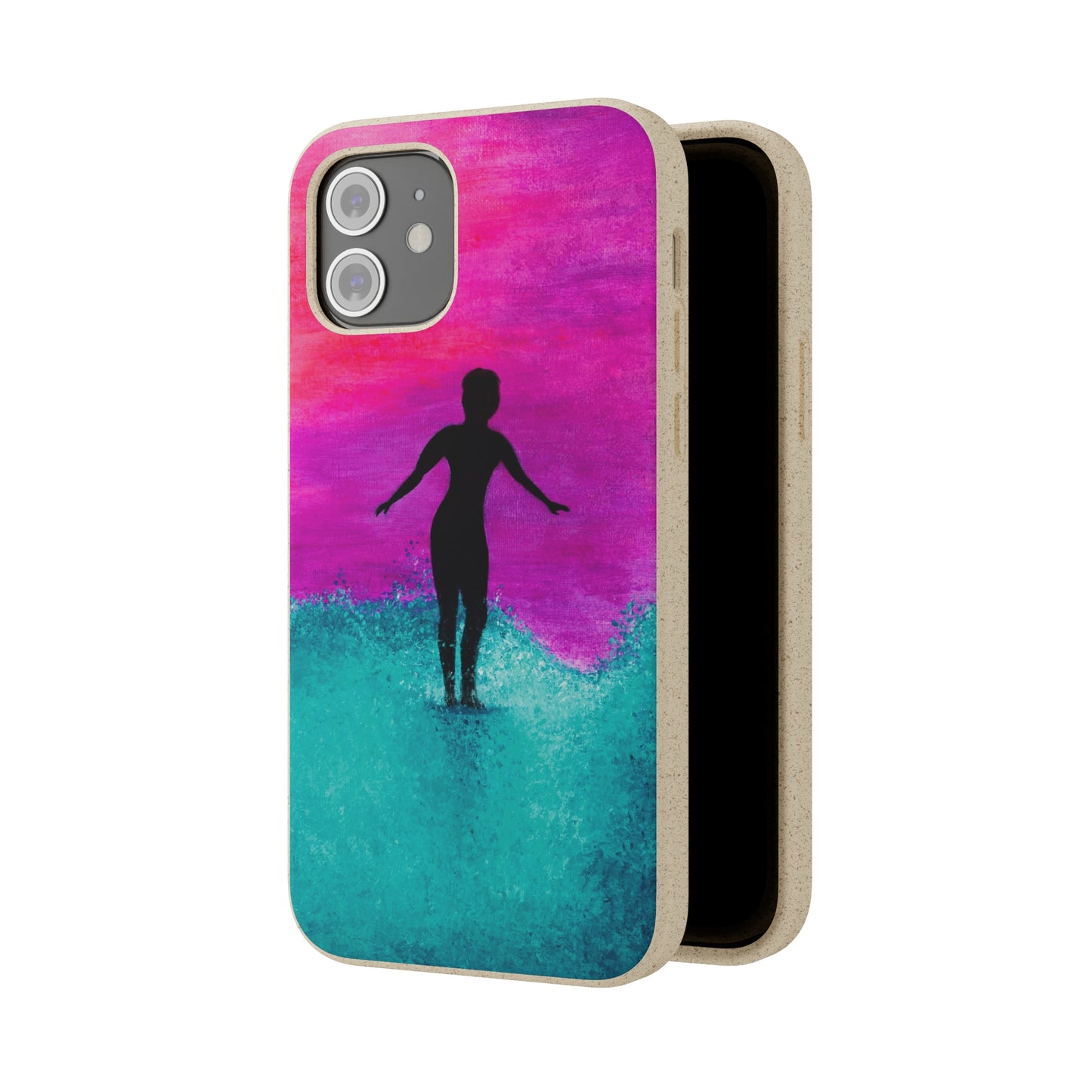 Full Moon Noserider Biodegradable Phone Case