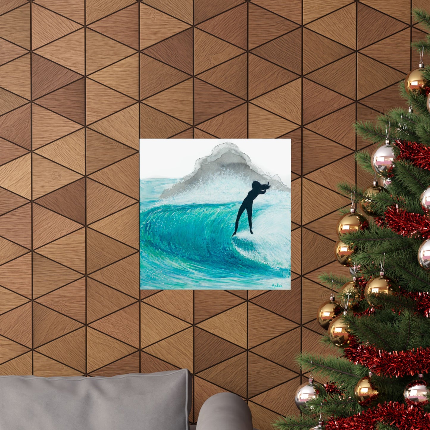 #15 Surfs Up Matte Poster