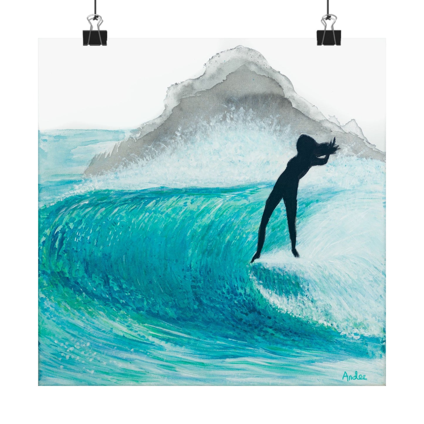 #15 Surfs Up Matte Poster