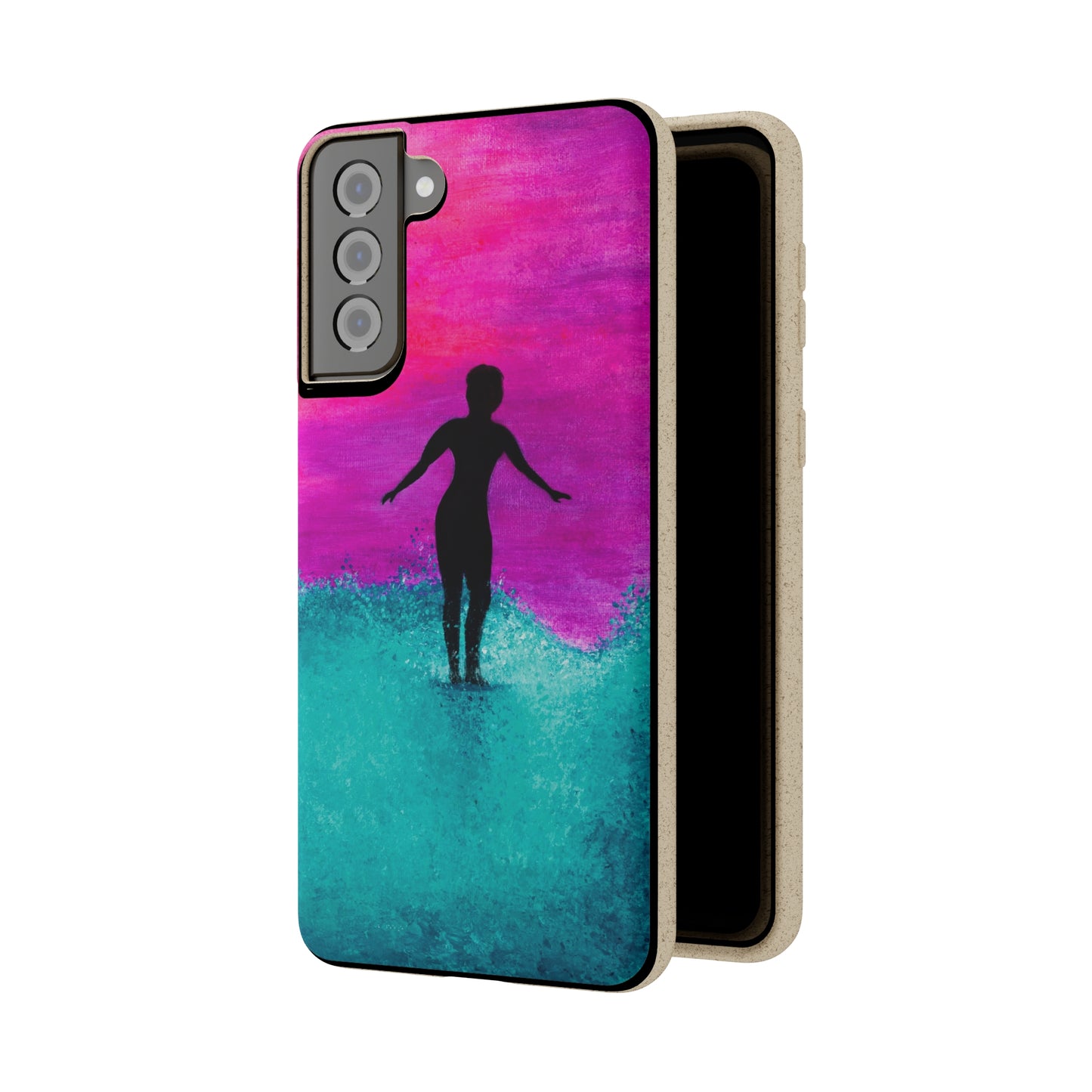 Full Moon Noserider Biodegradable Phone Case