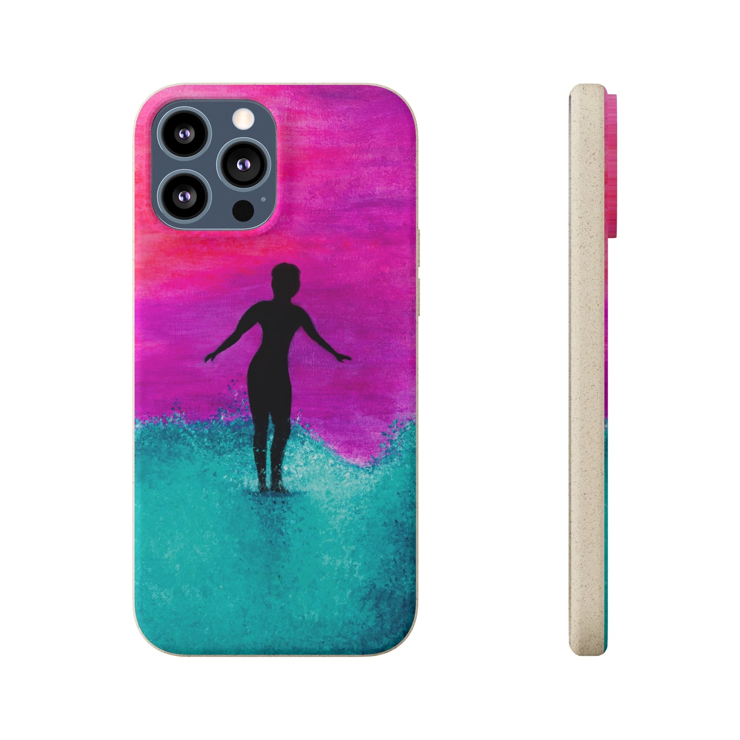 Full Moon Noserider Biodegradable Phone Case