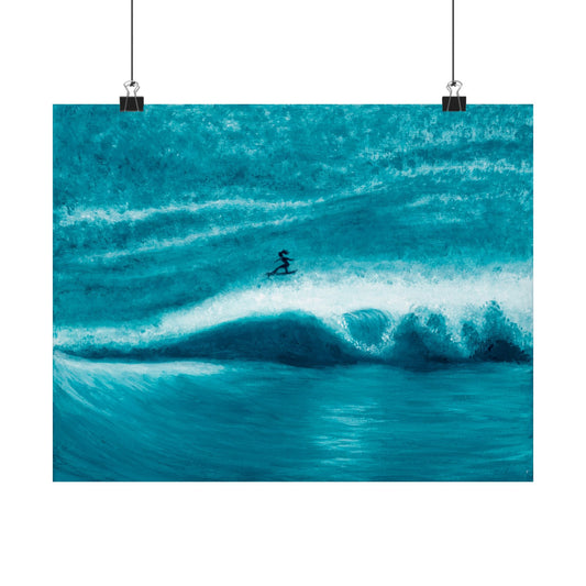 #04 Surf and Fly Matte Poster