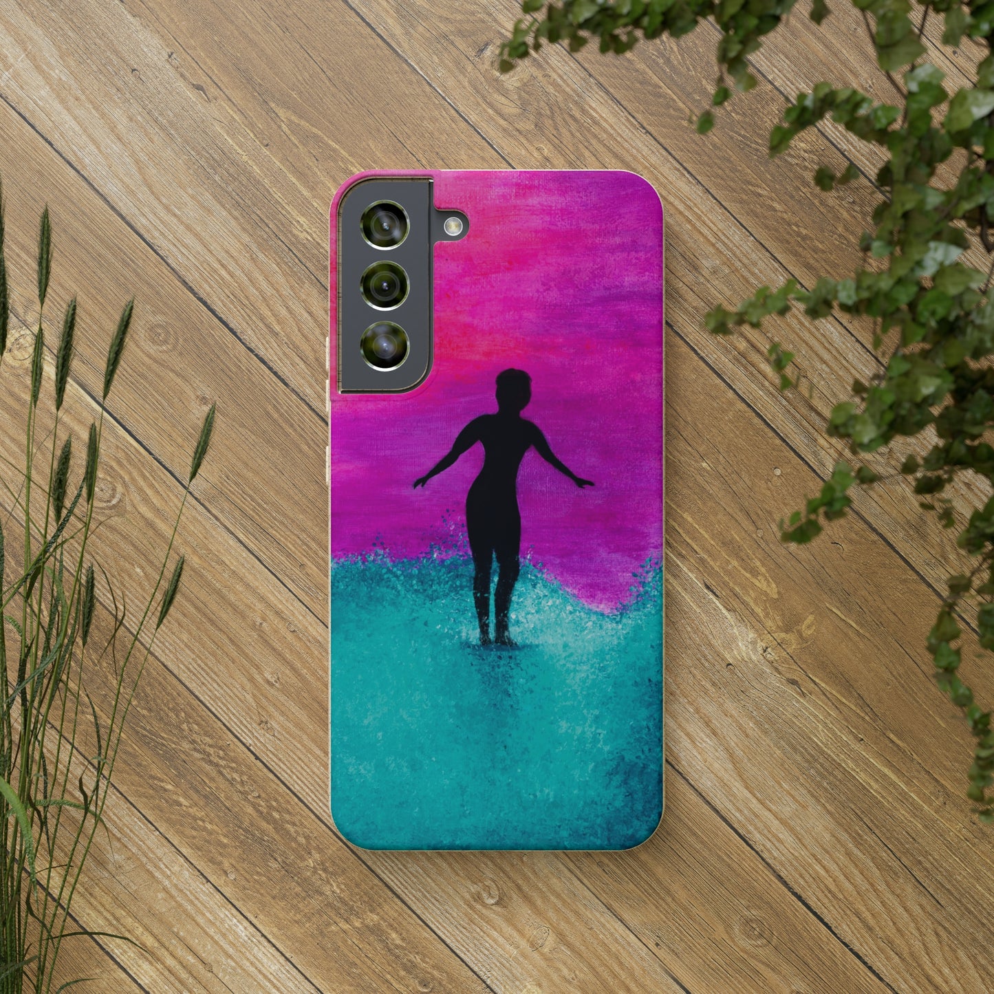 Full Moon Noserider Biodegradable Phone Case