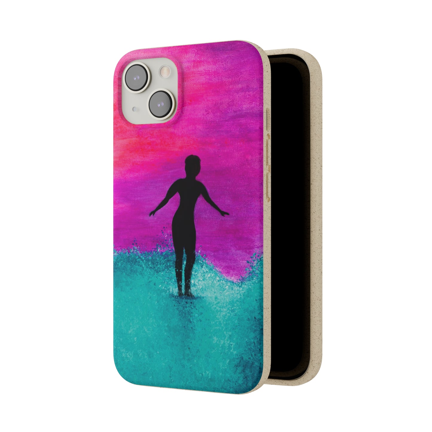 Full Moon Noserider Biodegradable Phone Case